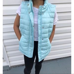 Gap light blue vest